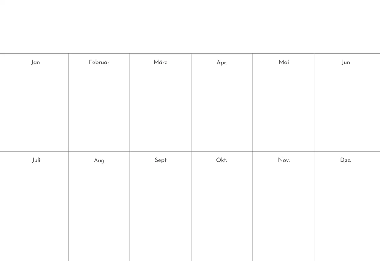 Ein Fotokalender mit klarem, urbanem Charakter