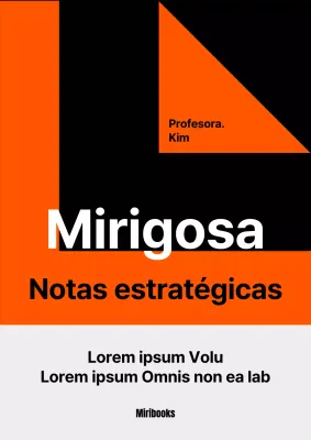 Una propuesta impactante con una ilustración de papel doblado