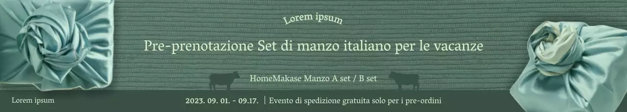 Guida alla prenotazione del set di manzo coreano verde caldo Chuseok
