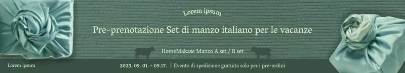 Guida alla prenotazione del set di manzo coreano verde caldo Chuseok