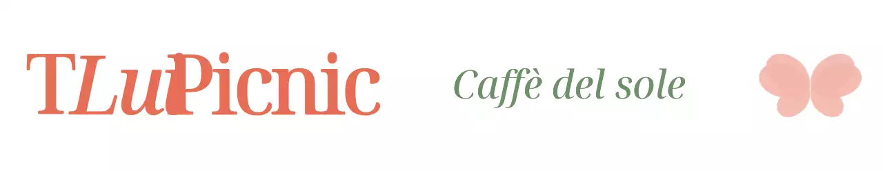 Per un caffè dal concept caldo ed emozionale con una semplice illustrazione di farfalle in verde e rosa.