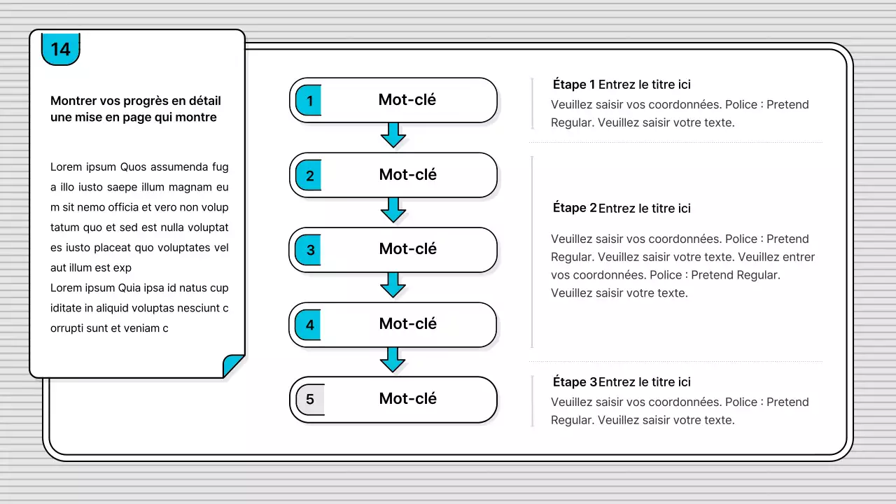 Le style d'illustration de base de Blue, facile à éditer, pour les entreprises