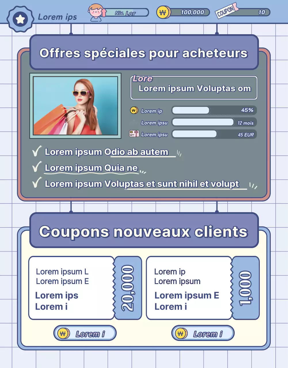 Articles de rentrée scolaire avec des éléments pastel de tableau noir et d'écran de jeu