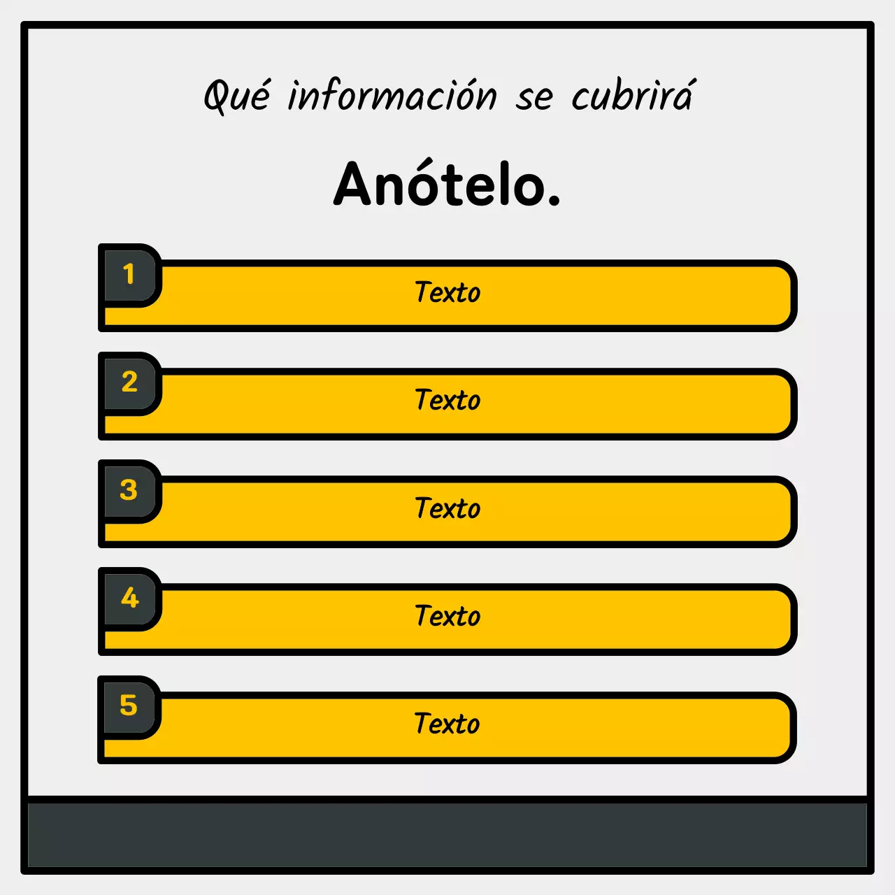 Ilustración básica y simpática con acentos azules, rojos y amarillos