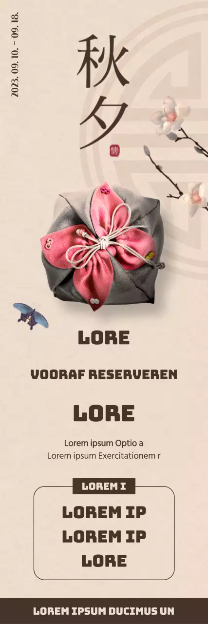 Promoot voorbestellingen voor traditionele Chinese nieuwjaarsgeschenksets