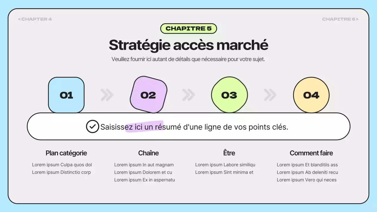 Des rapports d'étude de marché simples, aux couleurs de l'arc-en-ciel