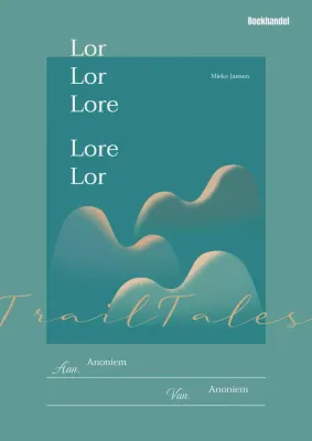 Eenvoudig reisverslag in groen en geel