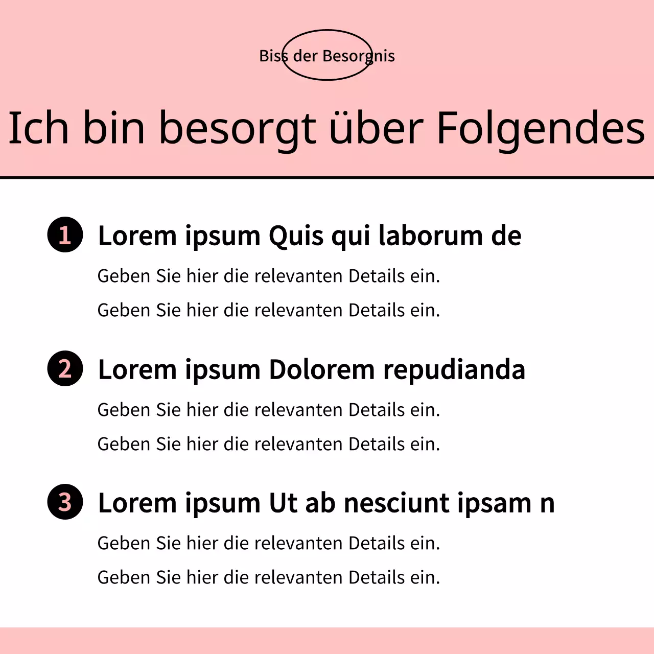 Trendige Immobilienanzeigen in Rot und Mint
