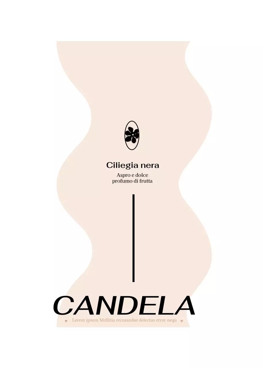 Design a candela con forme uniche in giallo e rosa