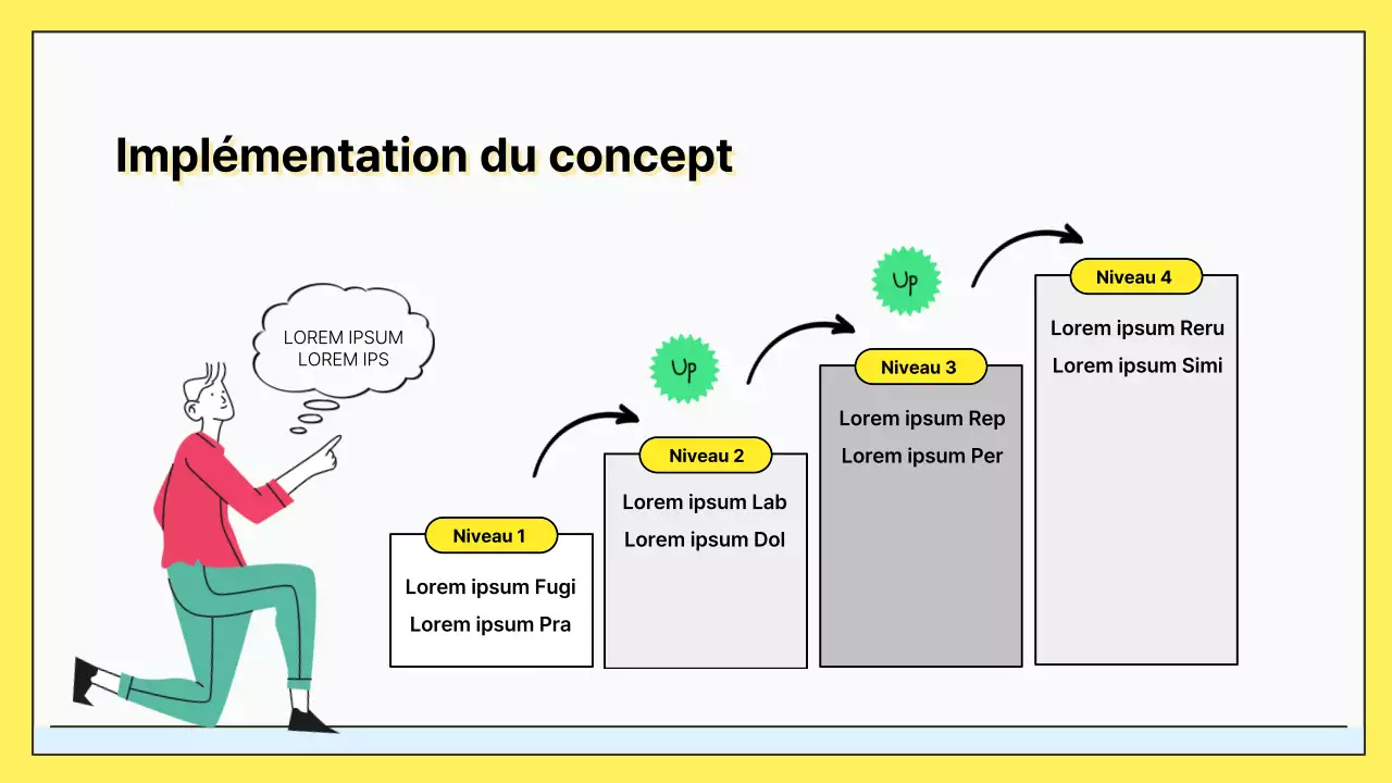 Propositions conceptuelles illustrées par de jolis personnages Elo aux couleurs pastel