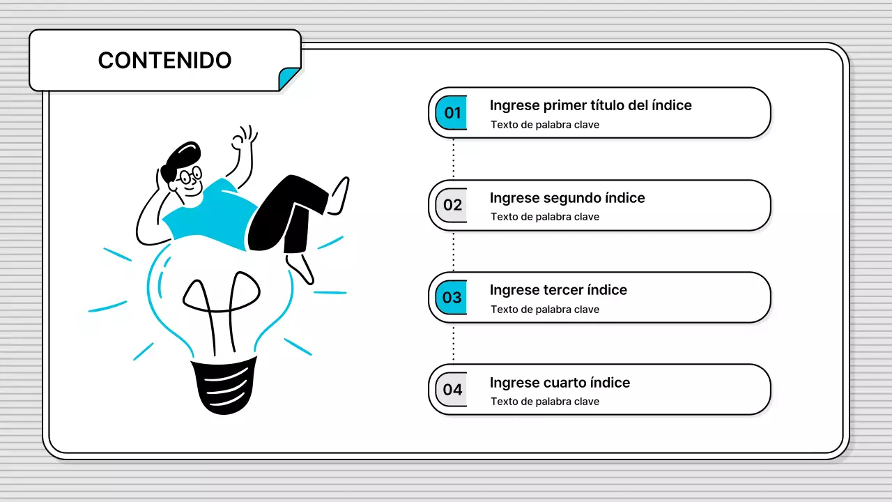 El estilo de ilustración empresarial básico y fácil de editar de Blue