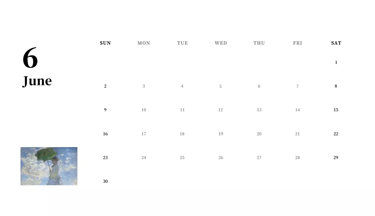 黒とグレーのシンプルでクラシックな名画。