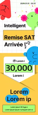 Vente de livres pour le SAT avec une touche de gaieté