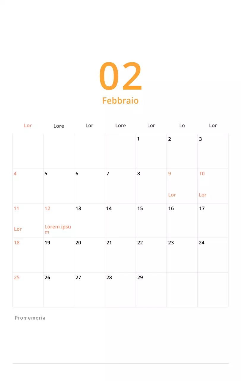 Simpatico calendario da tavolo illustrato verde a tema famiglia