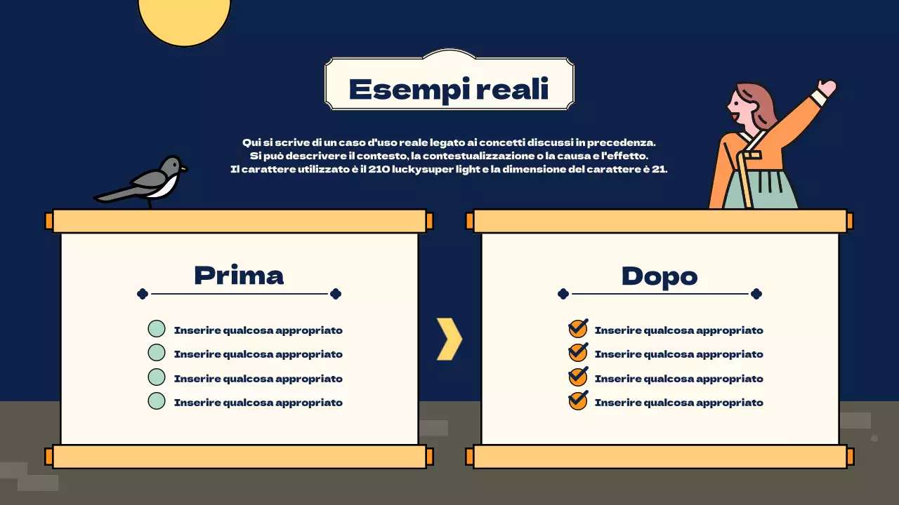 Introduzione al concetto di atmosfera colorata e carina dell'illustrazione Obon