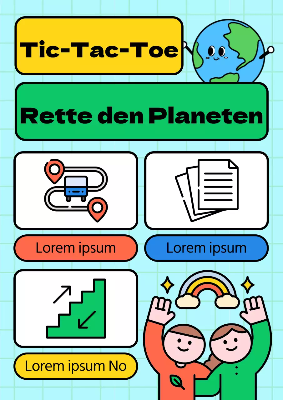 Hellblaues Netz saubere Illustration Energiekampagne