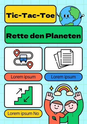 Hellblaues Netz saubere Illustration Energiekampagne