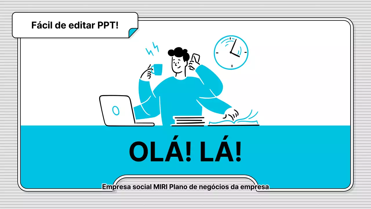 O estilo de ilustração comercial básico e fácil de editar da Blue