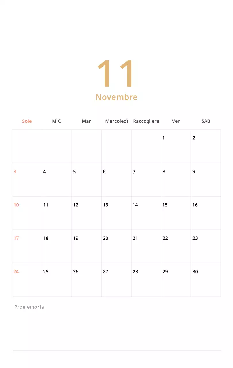 Simpatico calendario da tavolo illustrato verde a tema famiglia