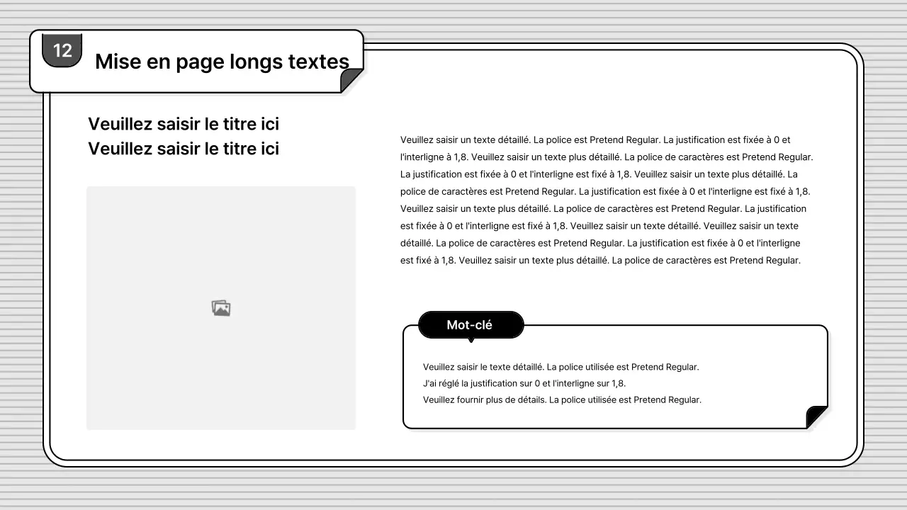 Noir et blanc, facile à éditer, style illustration commerciale de base