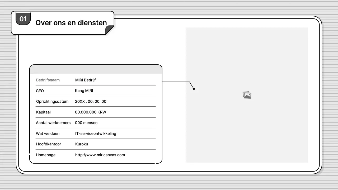 Zwart-wit, eenvoudig te bewerken, zakelijke basisillustratiestijl