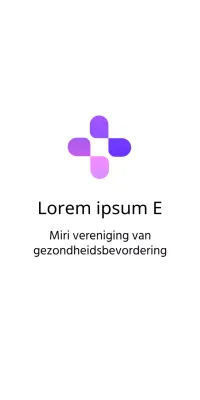 Zachte en delicate gezondheidsassociatie met roze en paarse illustraties