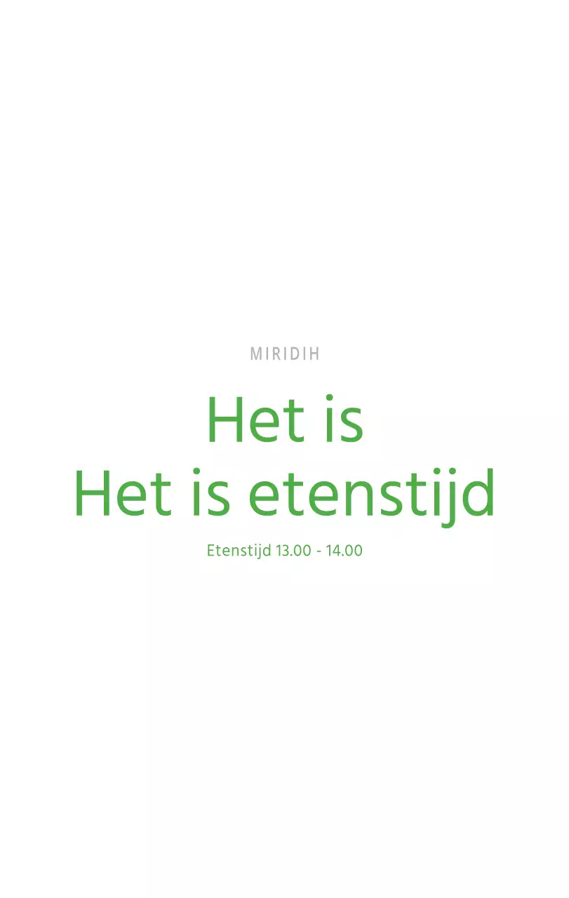 Schattige geïllustreerde groene bureaukalender met familiethema