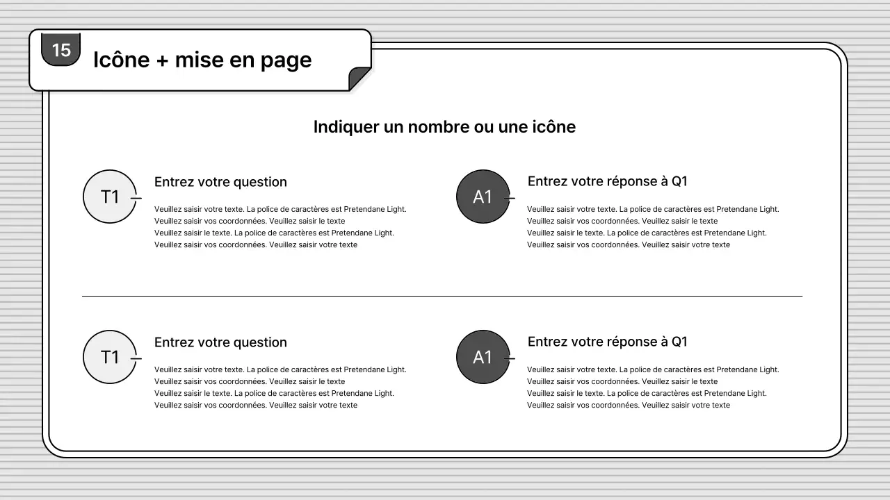Noir et blanc, facile à éditer, style illustration commerciale de base