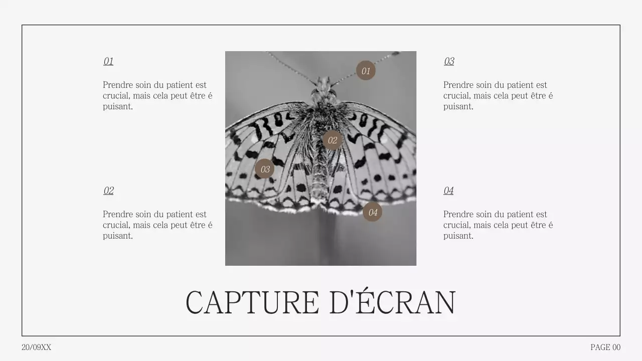 Proposition simple de collage de photos en dos d'âne