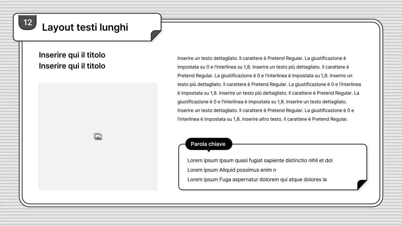 Bianco e nero, facile da modificare, stile illustrazione aziendale di base