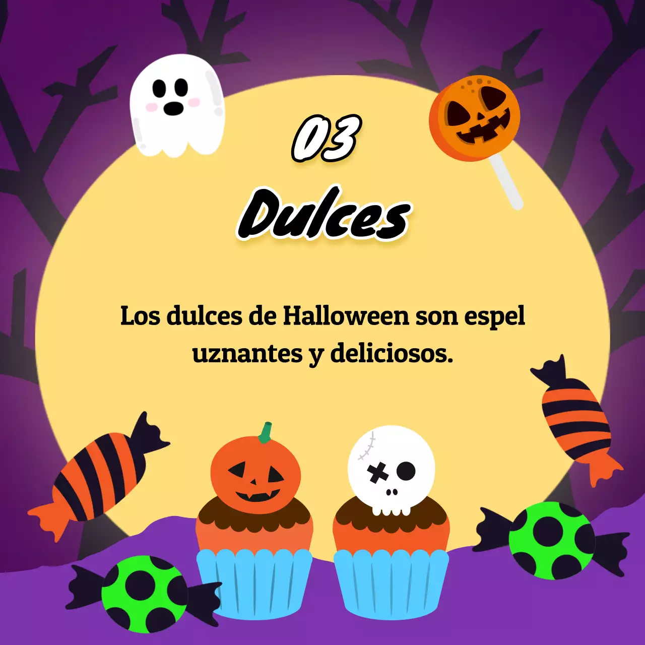 Presentamos la decoración de Halloween Fantasía en naranja y negro