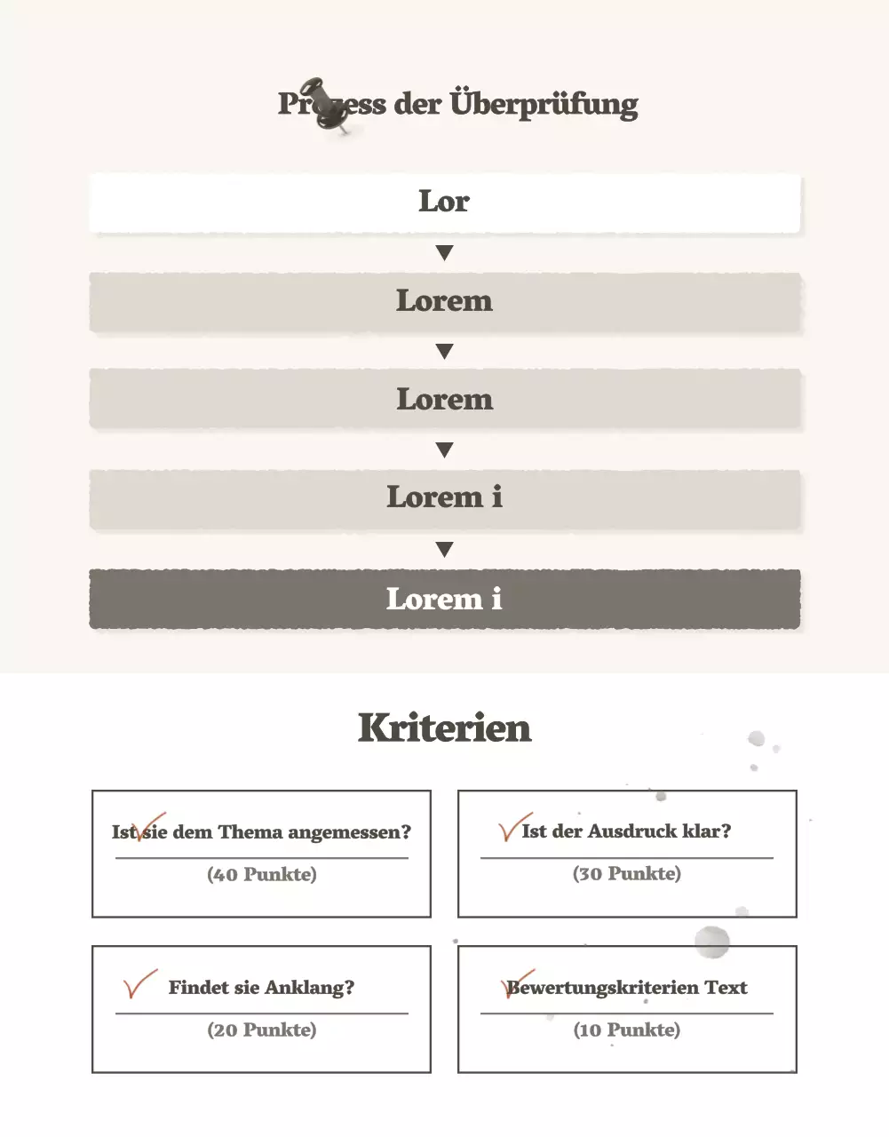 Wir veranstalten einen Wettbewerb für ein literarisches Liebesmotto im schlichten Vintage-Stil in Beige und Braun.