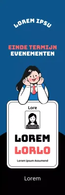 Kortingsactie voor studenten met blauwe en rode studentenkaart