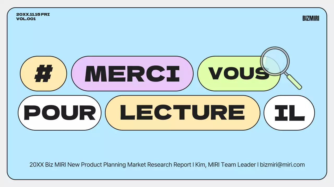 Des rapports d'étude de marché simples, aux couleurs de l'arc-en-ciel