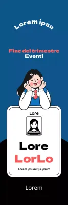 Promozione di sconti per studenti con concetto di carta studenti blu e rossa