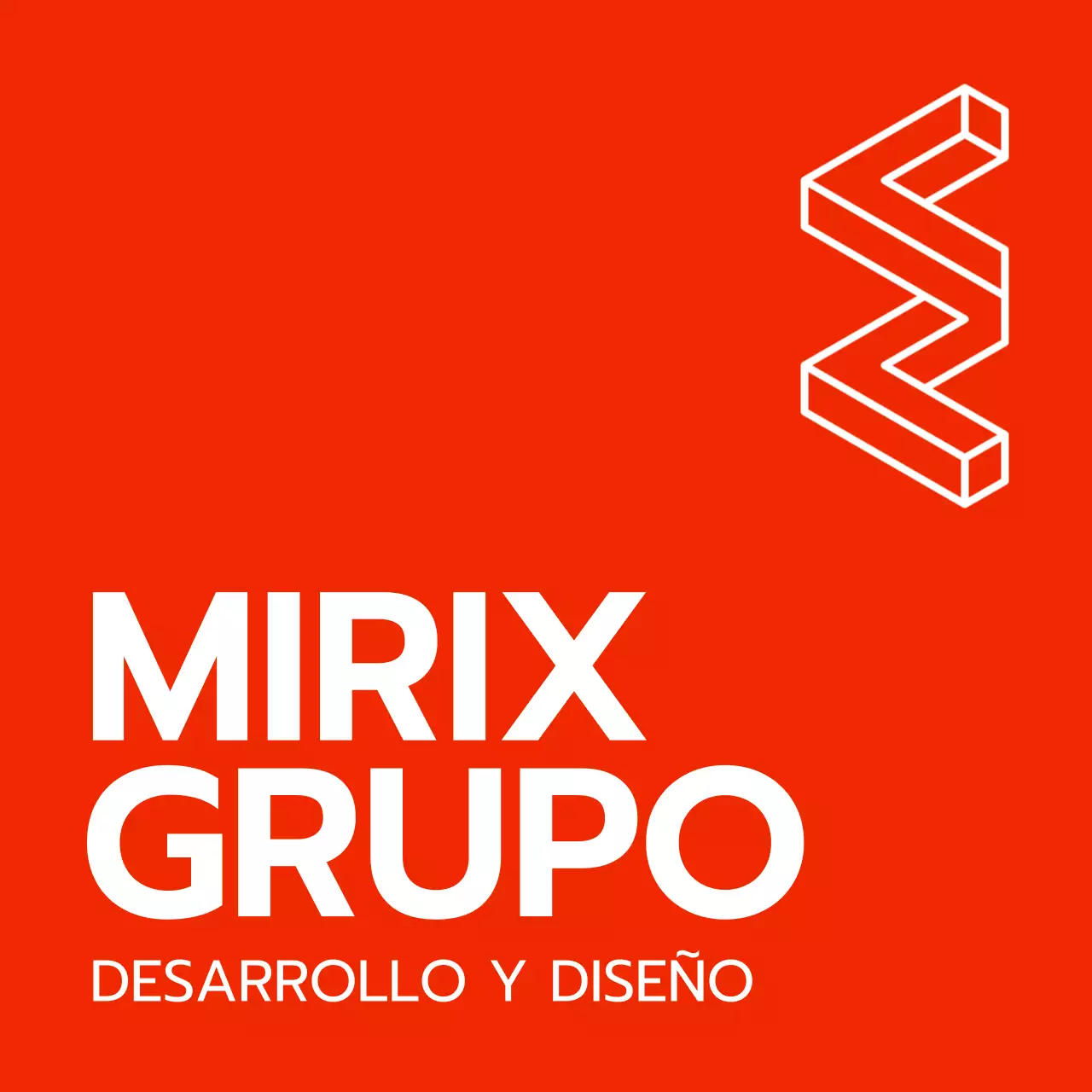 Cartel de empresa de diseño sencillo