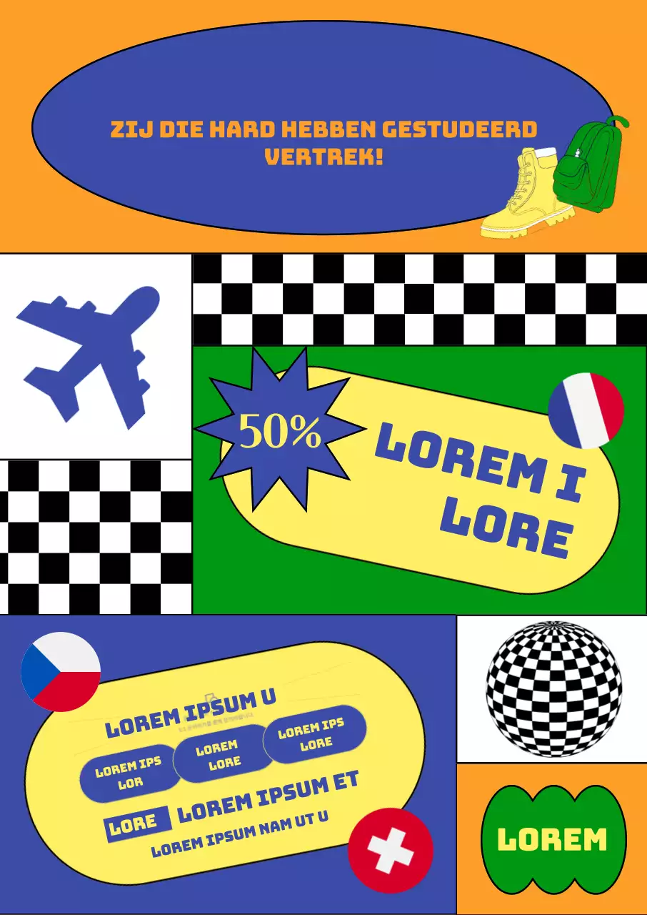 Kitscherige kortingen voor studenten van reisbureaus