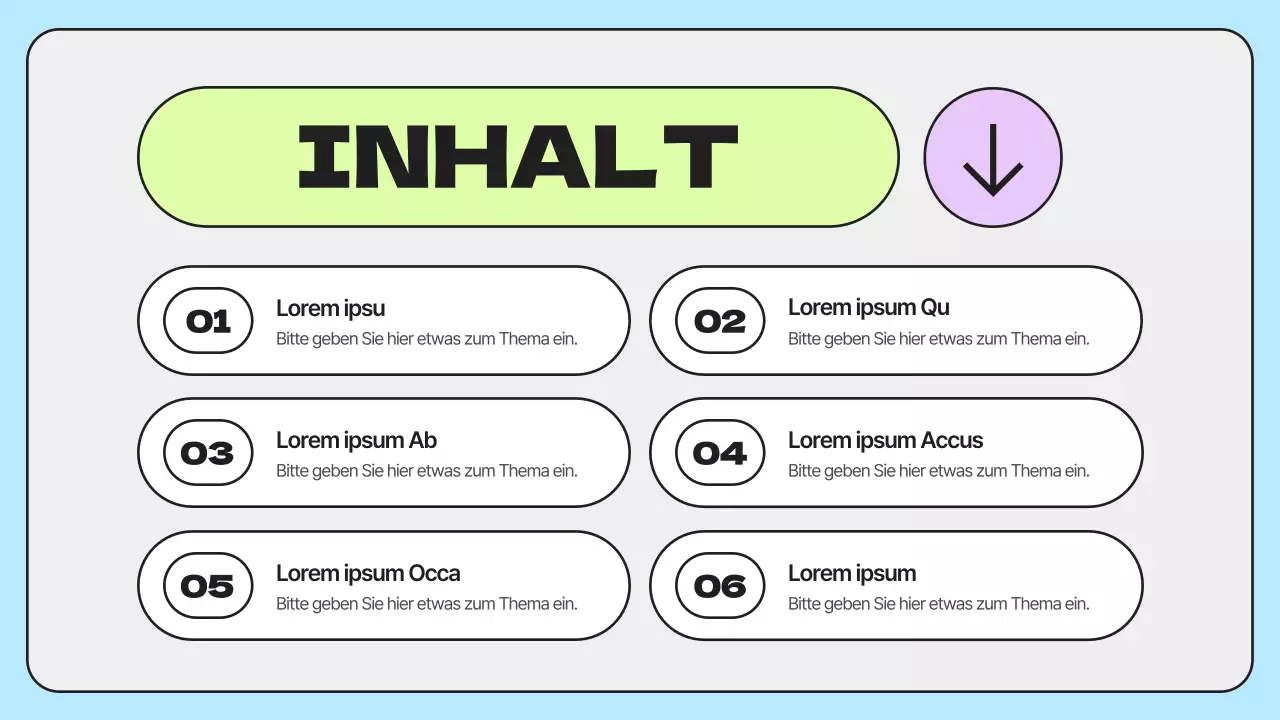 Einfache, regenbogenfarbige Marktforschungsberichte