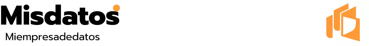 Logotipo naranja sencillo de empresa tecnológica