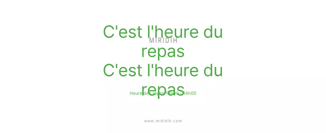 Calendrier de bureau illustré vert sur le thème de la famille
