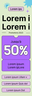 Une remise dermatologique pour les candidats à l'examen SAT, avec une police de caractères accentuée, des graphiques aux couleurs pastel et des images de coupons.