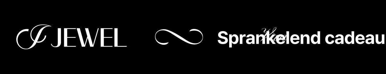 Zwarte verpakkingstape met juwelenmerk