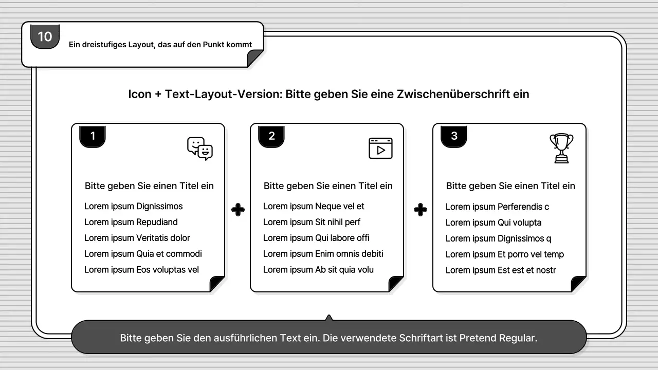 Schwarz und weiß, leicht zu bearbeiten, einfacher Business-Illustrationsstil