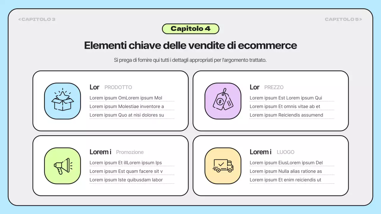 Rapporti di ricerca di mercato semplici e colorati come l'arcobaleno