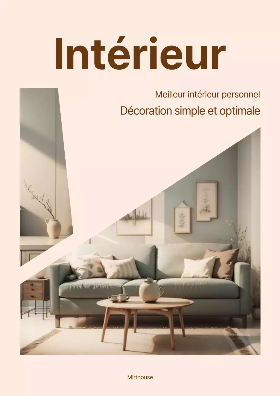 Comment créer une décoration chic, inspirée des magazines, avec des accents jaunes et bruns ?