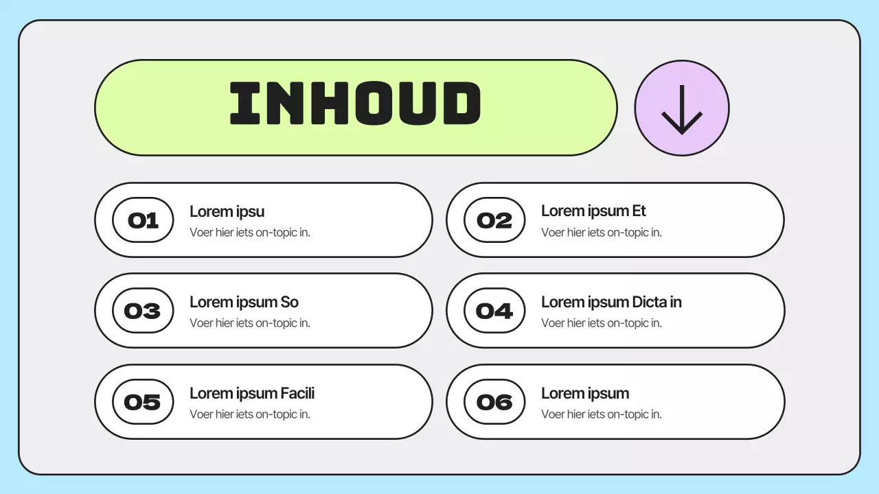 Eenvoudige, regenboogkleurige marktonderzoeksrapporten