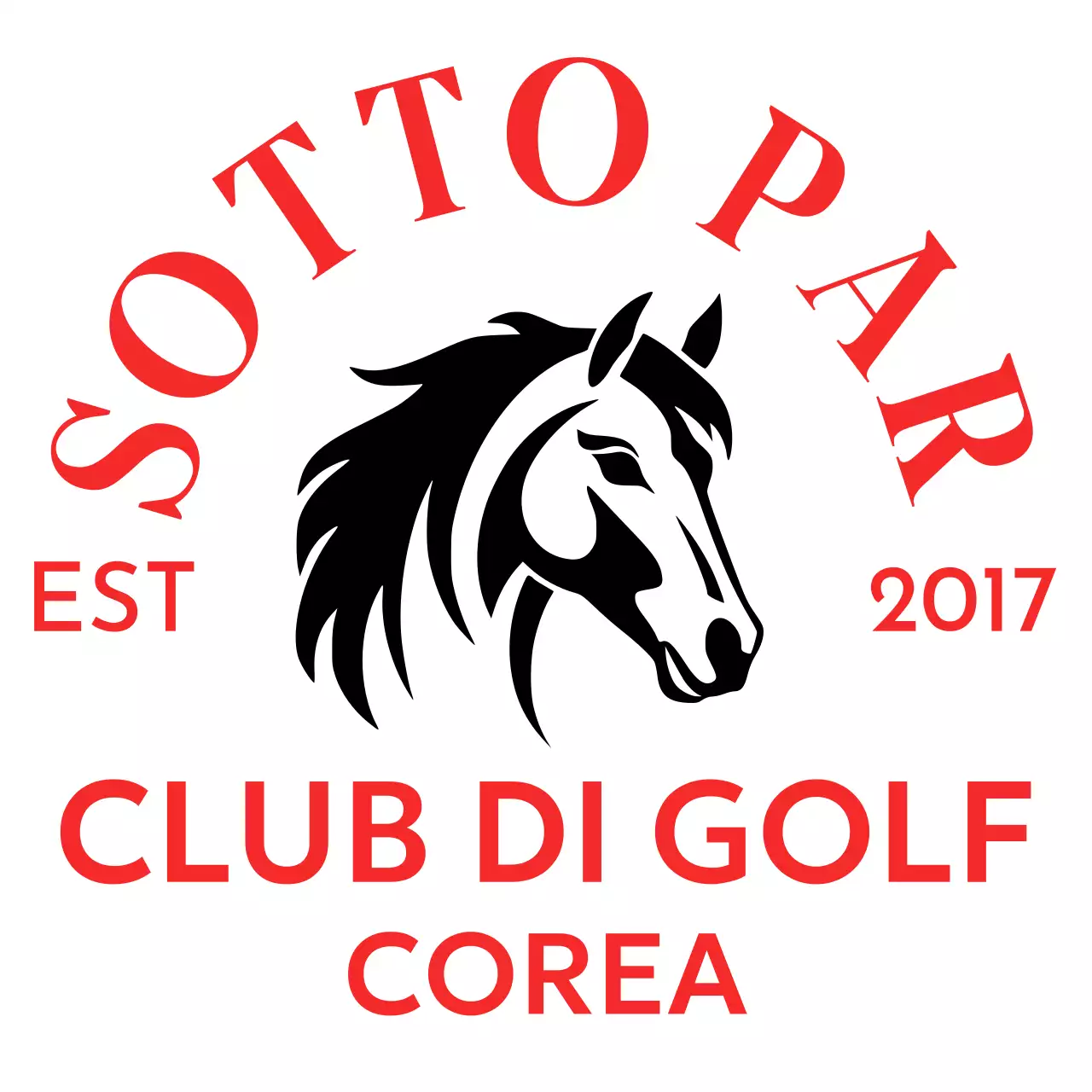 Un design audace ed elegante di palline da golf con accenti rossi