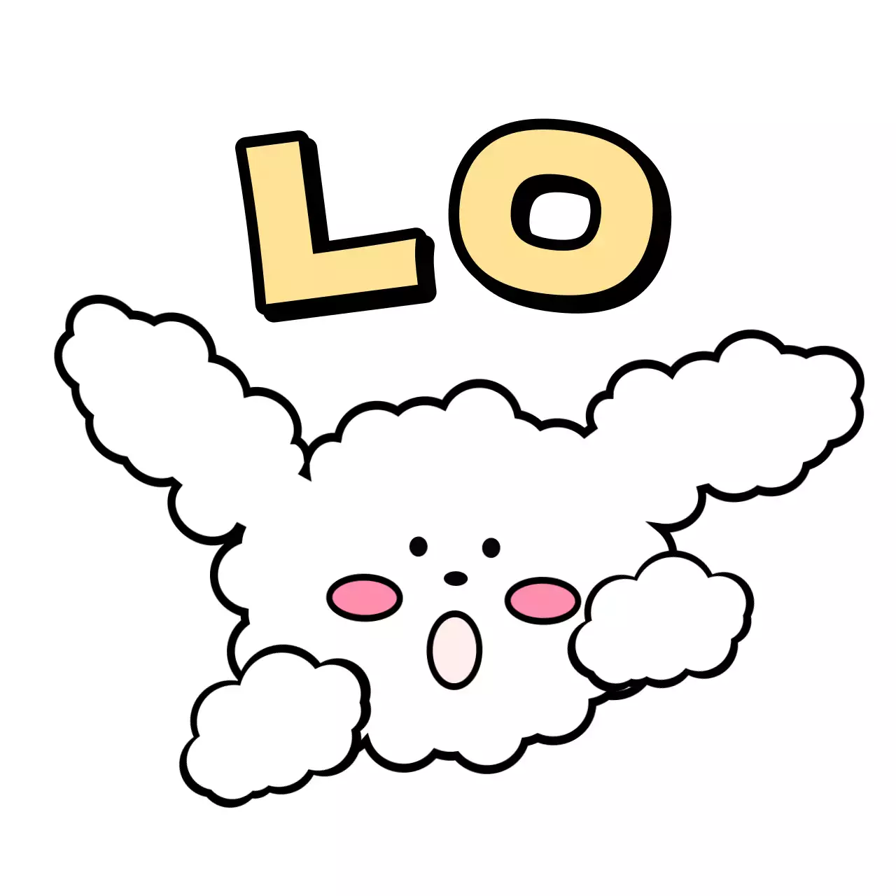 Articoli personalizzati illustrati, carini e semplici, in giallo e bianco