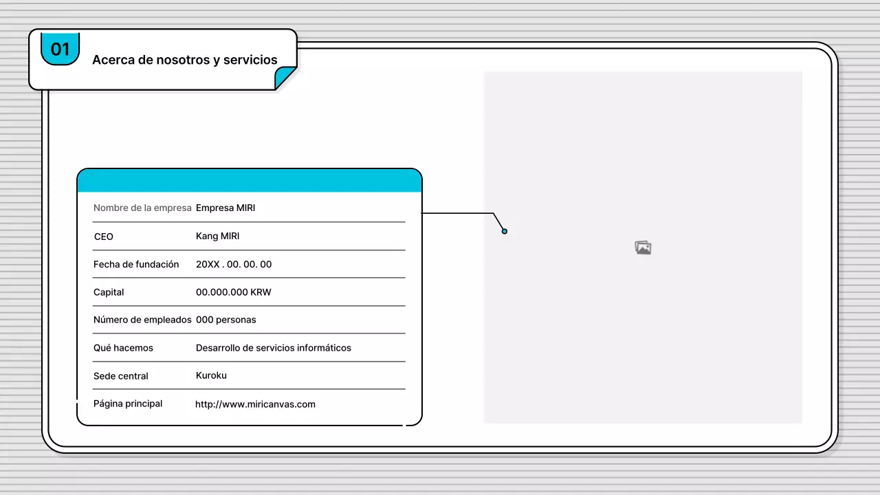 El estilo de ilustración empresarial básico y fácil de editar de Blue
