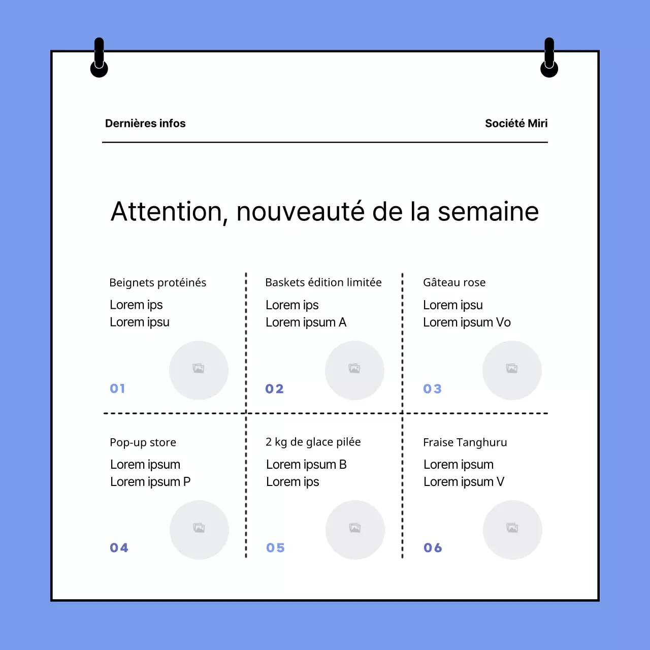 Rapport sur la lettre d'information de Blue's Simple Marketing